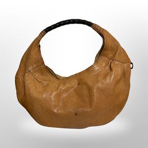 Henry Beguelin Vintage Leather Hobo Shoulder Bag
